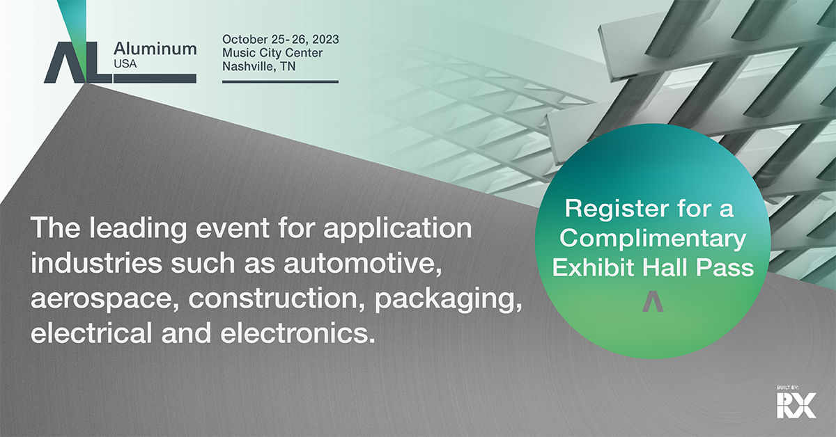 Join EPIQ Machinery for #ALUMINUMUSA in Nashville. Register for a FREE ...